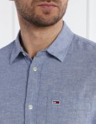 Tommy Jeans Cămașă | Regular Fit | cu adaos de in