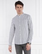 Tommy Jeans Cămașă | Regular Fit | cu adaos de in