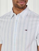Tommy Jeans Cămașă | Regular Fit | cu adaos de in