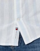 Tommy Jeans Cămașă | Regular Fit | cu adaos de in