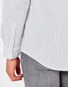 Tommy Jeans Cămașă | Regular Fit | cu adaos de in