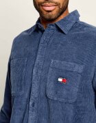 Tommy Jeans Cămașă | Relaxed fit | catifea reiată
