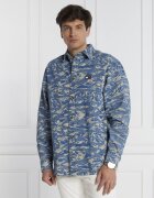 Tommy Jeans Cămașă TIGER CAMO | Regular Fit | denim