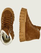 Tommy Jeans Căptușite sneakers | piele întoarsă | shearling