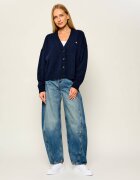 Tommy Jeans Cardigan | Relaxed fit cu adaos de lână