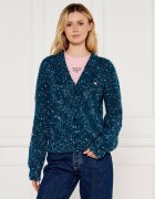 Tommy Jeans Cardigan | Relaxed fit cu adaos de lână