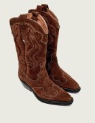 Tommy Jeans Cizme cowboy ARCHIVE | piele întoarsă