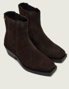 Tommy Jeans Cizme cowboy | piele întoarsă