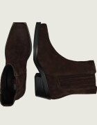 Tommy Jeans Cizme cowboy | piele întoarsă