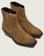 Tommy Jeans Cizme cowboy | piele întoarsă