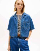 Tommy Jeans De blugi cămașă Chambray | Loose fit
