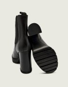 Tommy Jeans De piele botine cu toc