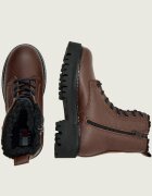 Tommy Jeans De piele botine | shearling