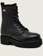 Tommy Jeans De piele botine | shearling