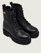 Tommy Jeans De piele botine | shearling