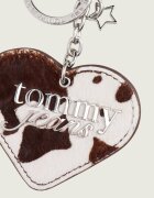 Tommy Jeans De piele breloc COW HEART