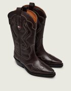 Tommy Jeans De piele cizme cowboy Archive