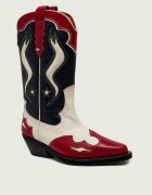 Tommy Jeans De piele cizme cowboy ARCHIVE