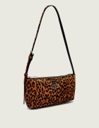 Tommy Jeans De piele geantă pe umăr Leopard