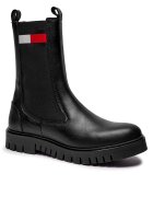 Tommy Jeans De piele ghete chelsea