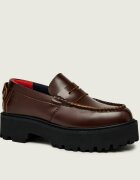 Tommy Jeans De piele pantofi loafer Archive 01