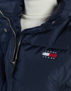 Tommy Jeans De puf geacă 2 în 1 BADGE CROP VEST DOWN PUFFER | Cropped Fit