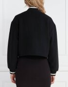 Tommy Jeans Geacă bomber TJW CRP WOOL VARSITY | Cropped Fit cu adaos de lână