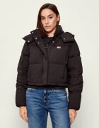 Tommy Jeans Geacă de puf ALASKA GRID | Cropped Fit