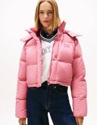 Tommy Jeans Geacă de puf ALASKA GRID | Cropped Fit