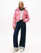 Tommy Jeans Geacă de puf ALASKA GRID | Cropped Fit
