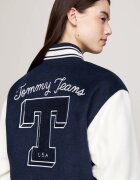 Tommy Jeans Geacă | Regular Fit cu adaos de lână