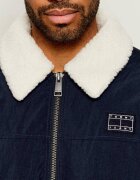 Tommy Jeans Geacă | Relaxed fit | shearling
