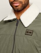 Tommy Jeans Geacă | Relaxed fit | shearling