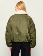 Tommy Jeans Geacă | Relaxed fit | shearling
