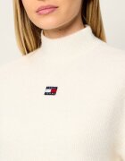 Tommy Jeans Guler înalt Badge | Relaxed fit cu adaos de lână