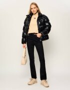 Tommy Jeans Guler înalt Badge | Relaxed fit cu adaos de lână