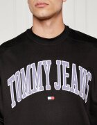 Tommy Jeans Hanorac BOXY POP VARSITY CREW | Relaxed fit