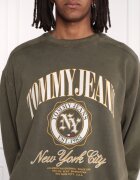 Tommy Jeans Hanorac TJM BOXY LUXE VARSITY CREW | Regular Fit