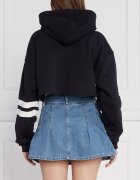 Tommy Jeans Hanorac TJW SP CRP LETTERMAN FLAG HOODIE | Cropped Fit