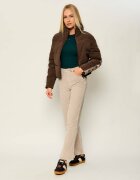 Tommy Jeans Pantaloni | Straight fit | catifea reiată