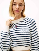 Tommy Jeans Pulover | Cropped Fit cu adaos de lână