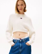 Tommy Jeans Pulover | Cropped Fit cu adaos de lână