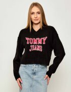 Tommy Jeans Pulover | Loose fit cu adaos de lână