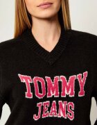 Tommy Jeans Pulover | Loose fit cu adaos de lână