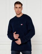 Tommy Jeans Pulover | Regular Fit cu adaos de lână