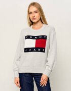 Tommy Jeans Pulover | Relaxed fit cu adaos de lână