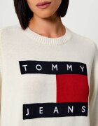 Tommy Jeans Pulover | Relaxed fit cu adaos de lână
