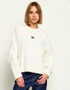 Tommy Jeans Pulover | Relaxed fit cu adaos de lână