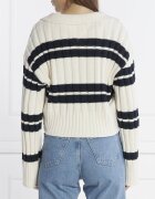 Tommy Jeans Pulover STRIPE EXT | Cropped Fit