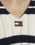 Tommy Jeans Pulover STRIPE EXT | Cropped Fit